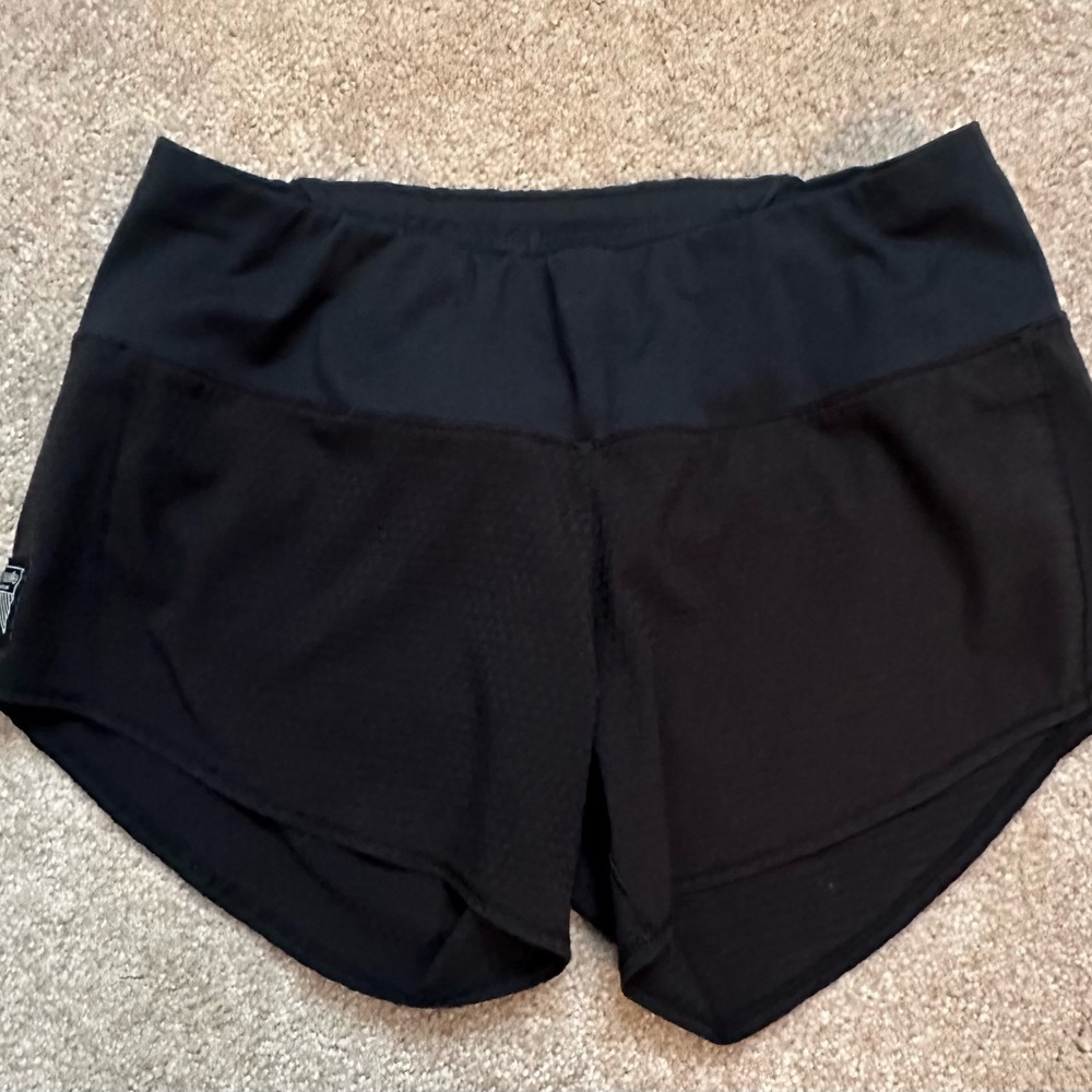 Oiselle Women's Black Athletic Shorts